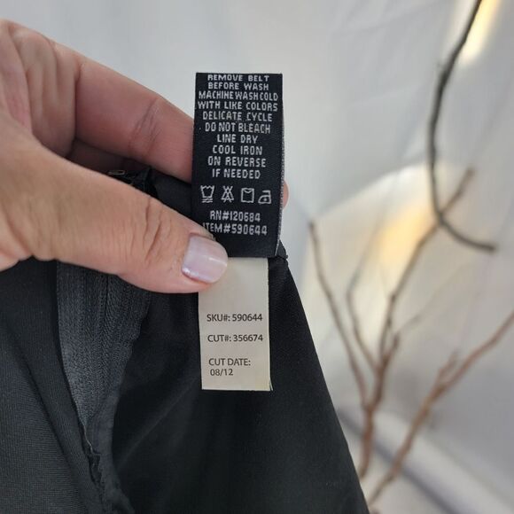 Torrid peplum black wiggle dress - Picture 8 of 8